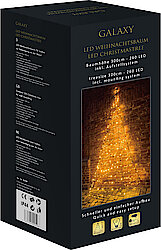 Galaxy LED-Wandtannenbaum 300cm, Breite ca 150cm