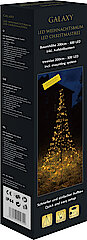 Galaxy LED-Tannenbaum mit Aufstellmast 200 cm blinkend